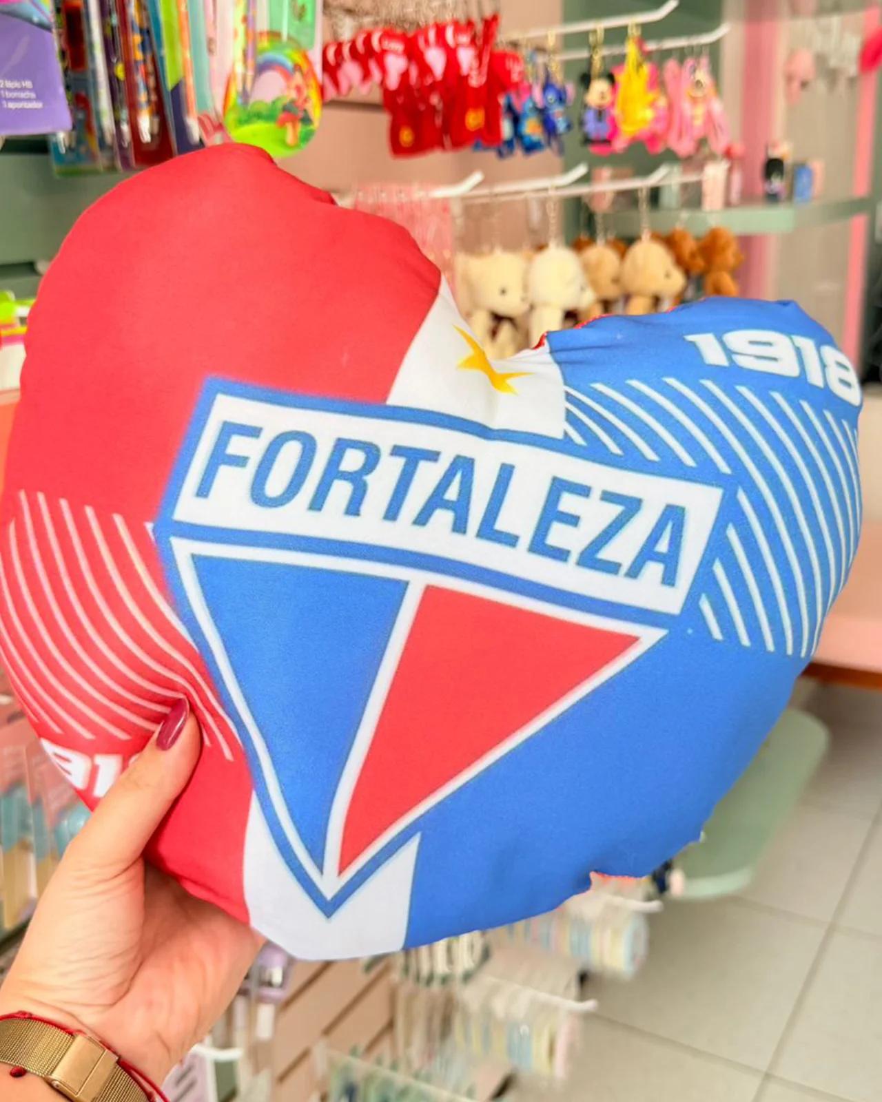 Almofada coração Fortaleza.