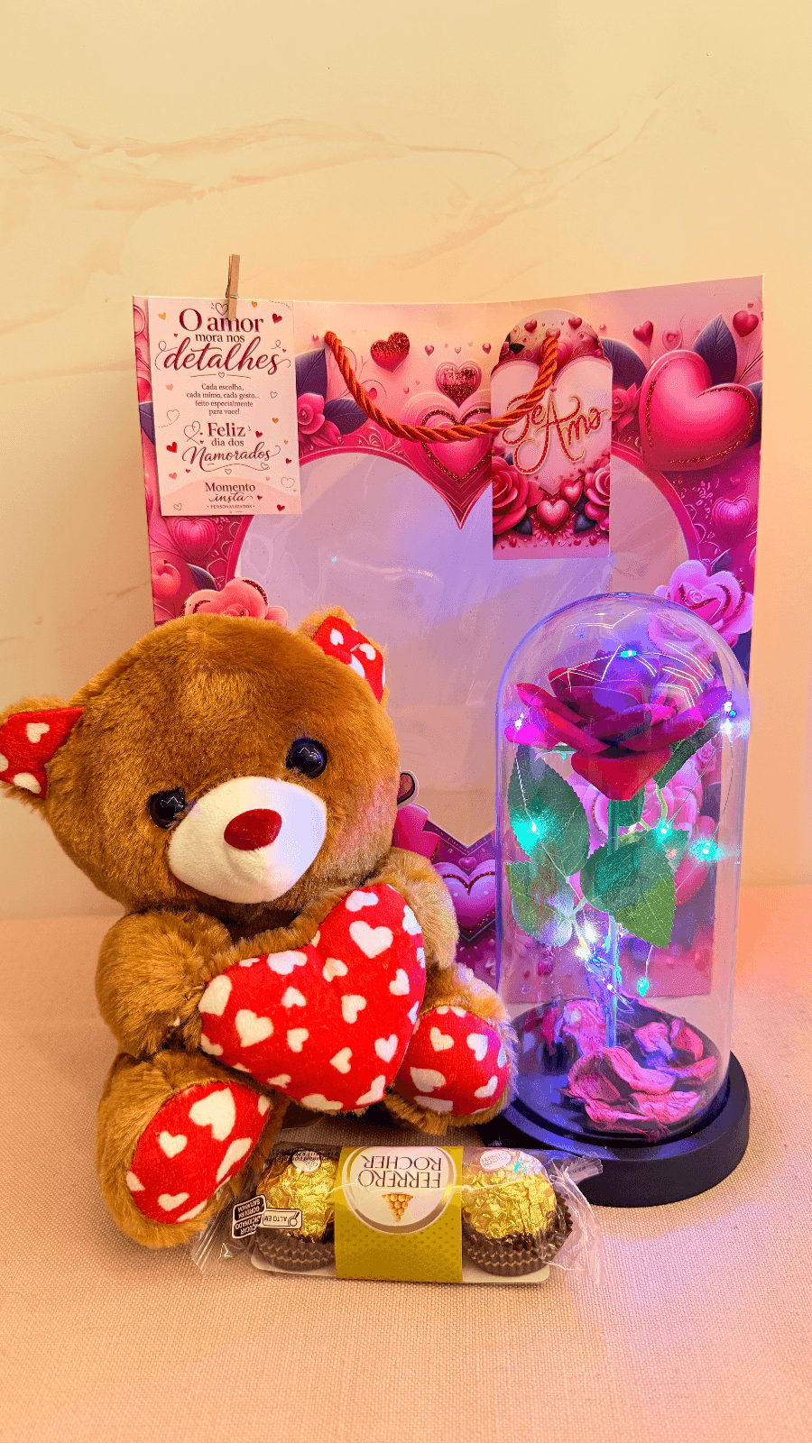 Kit rosa eterna