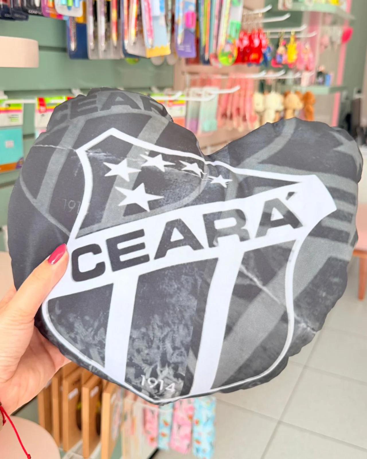 Almofada coração Ceará